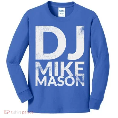 Dj Mike Mason Kids Long Sleeve Shirt