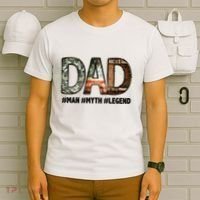 Dad Man Myth Legend Vintage T-Shirt thumb 6
