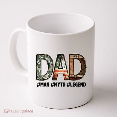 Dad Man Myth Legend Vintage Coffee Mug