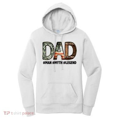 Dad Man Myth Legend Vintage Women's Hoodie