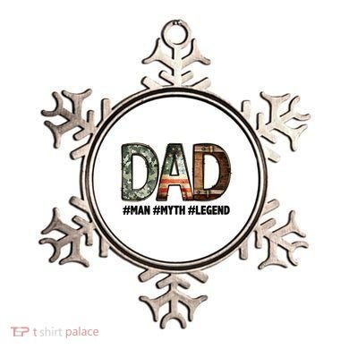 Dad Man Myth Legend Vintage Ornament