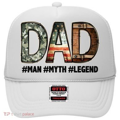 Dad Man Myth Legend Vintage Hat