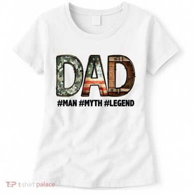 Dad Man Myth Legend Vintage Women's T-Shirt
