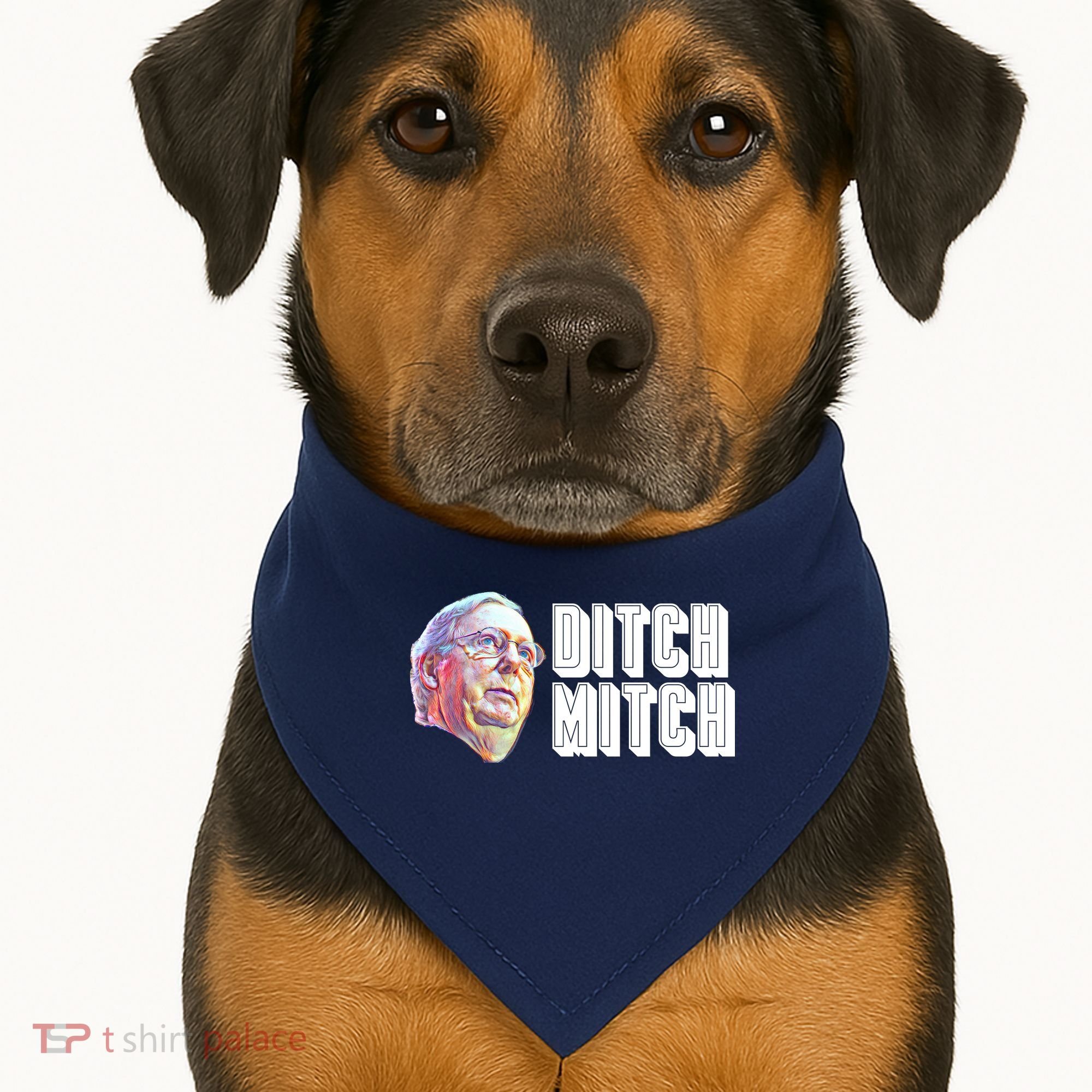 Ditch Mitch McConnell USA-Made Doggie Bandana