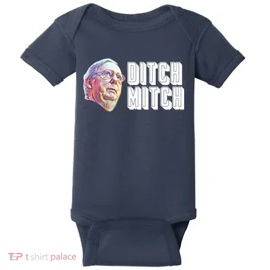 Ditch Mitch McConnell Baby Bodysuit