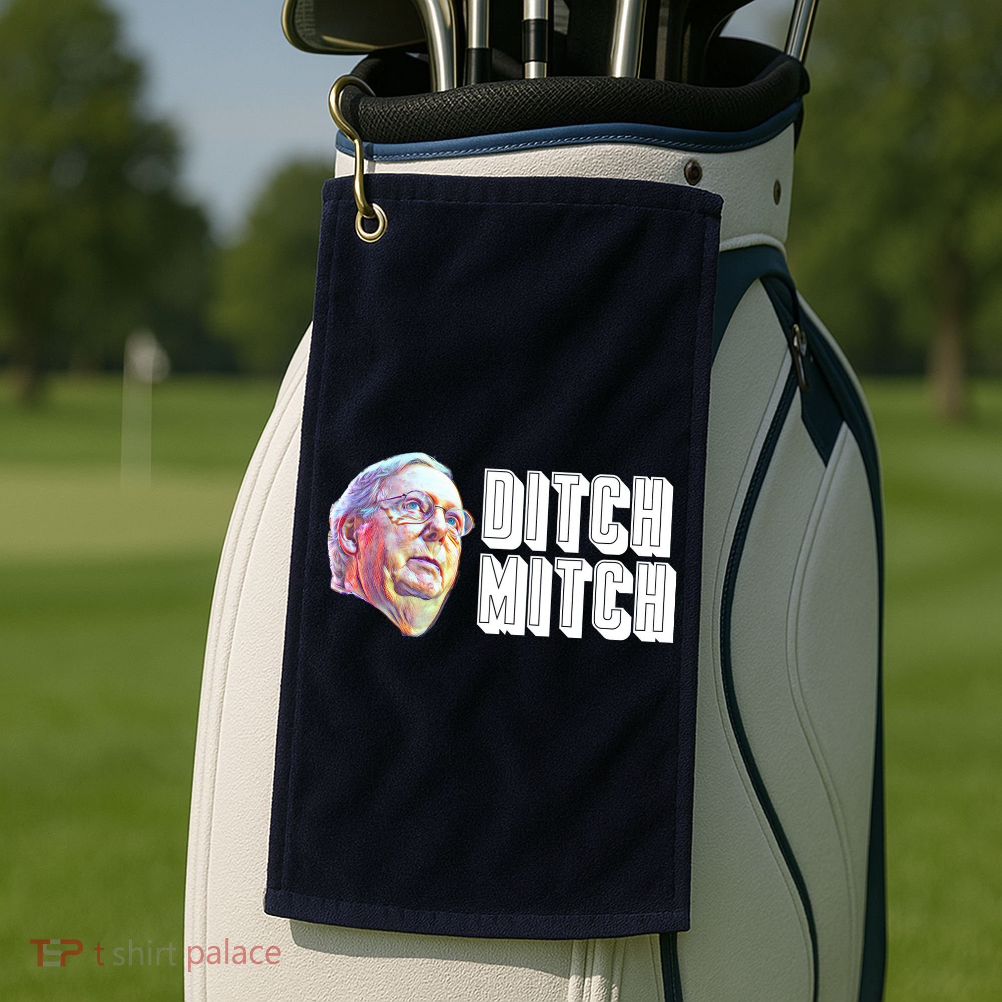 Ditch Mitch McConnell Golf Towel