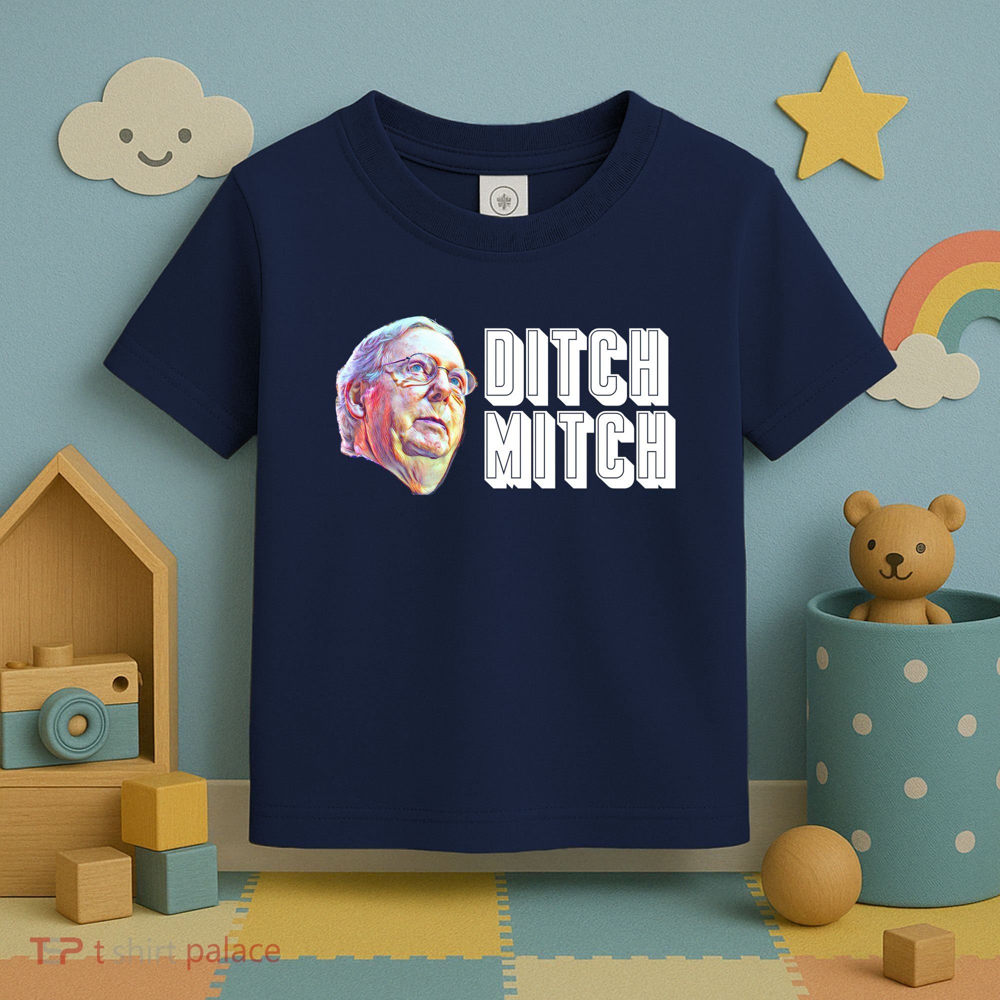 Ditch Mitch McConnell Toddler T-Shirt
