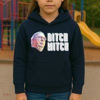 Ditch Mitch McConnell Kids Hoodie thumb 3