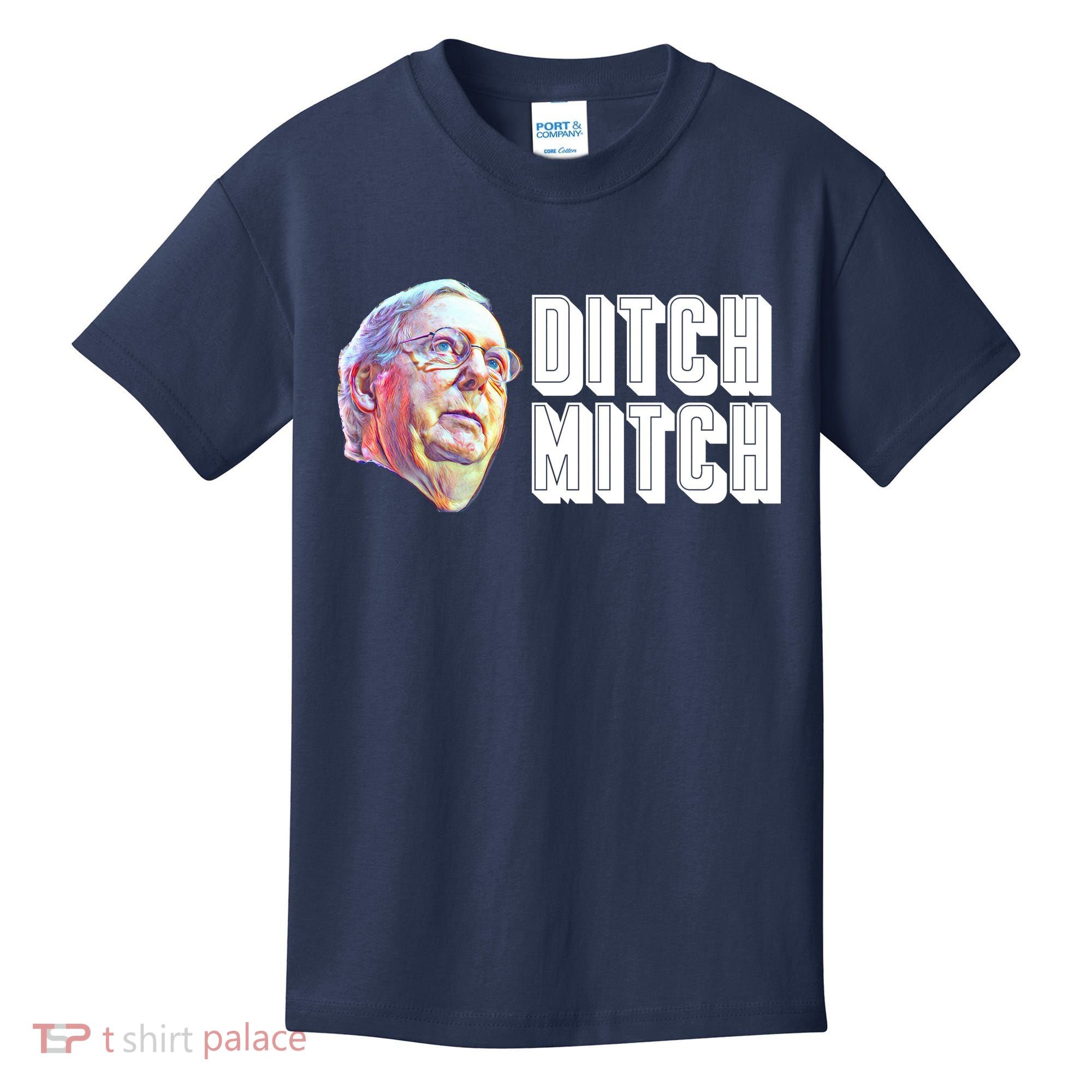 Ditch Mitch McConnell Kids T-Shirt