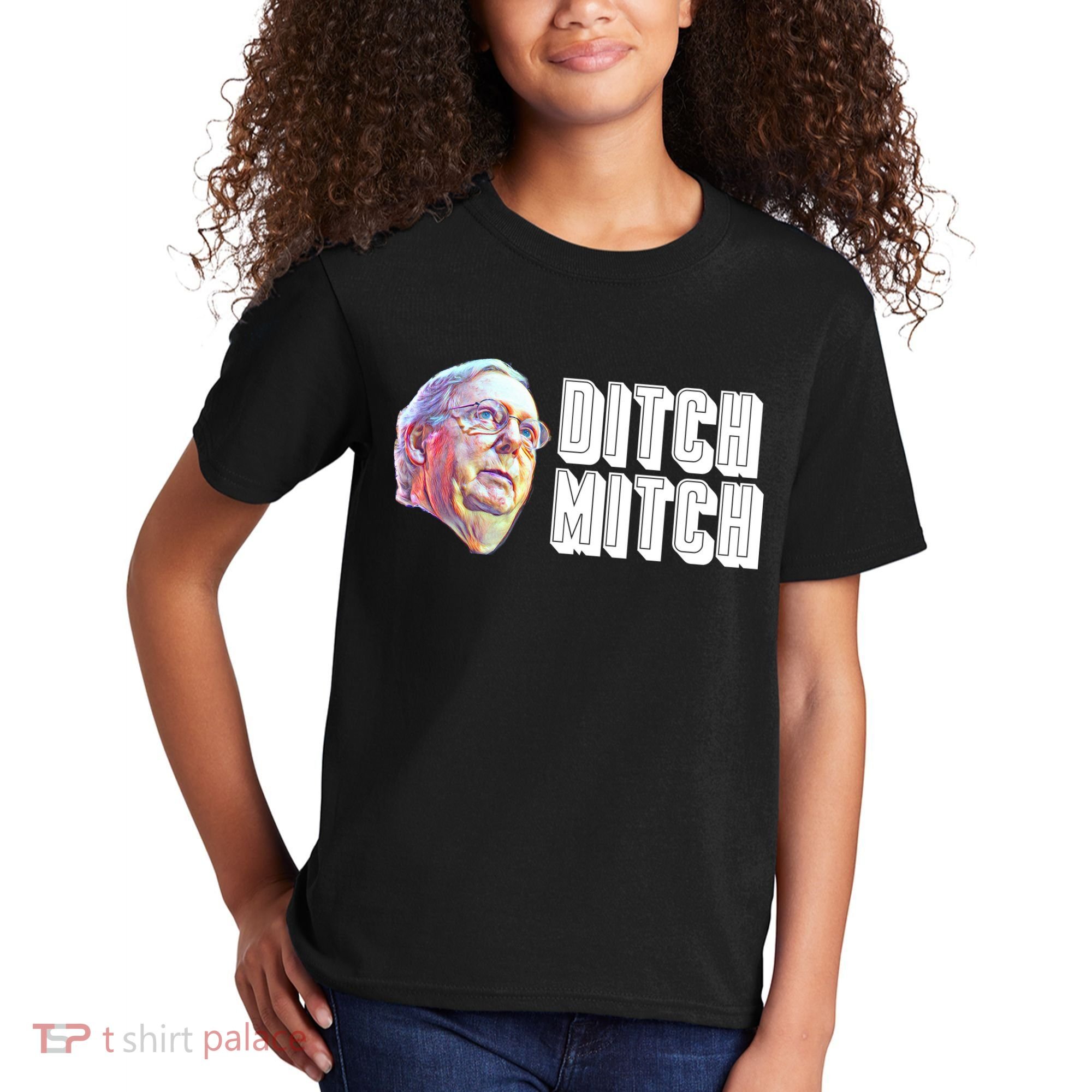 Ditch Mitch McConnell Kids T-Shirt