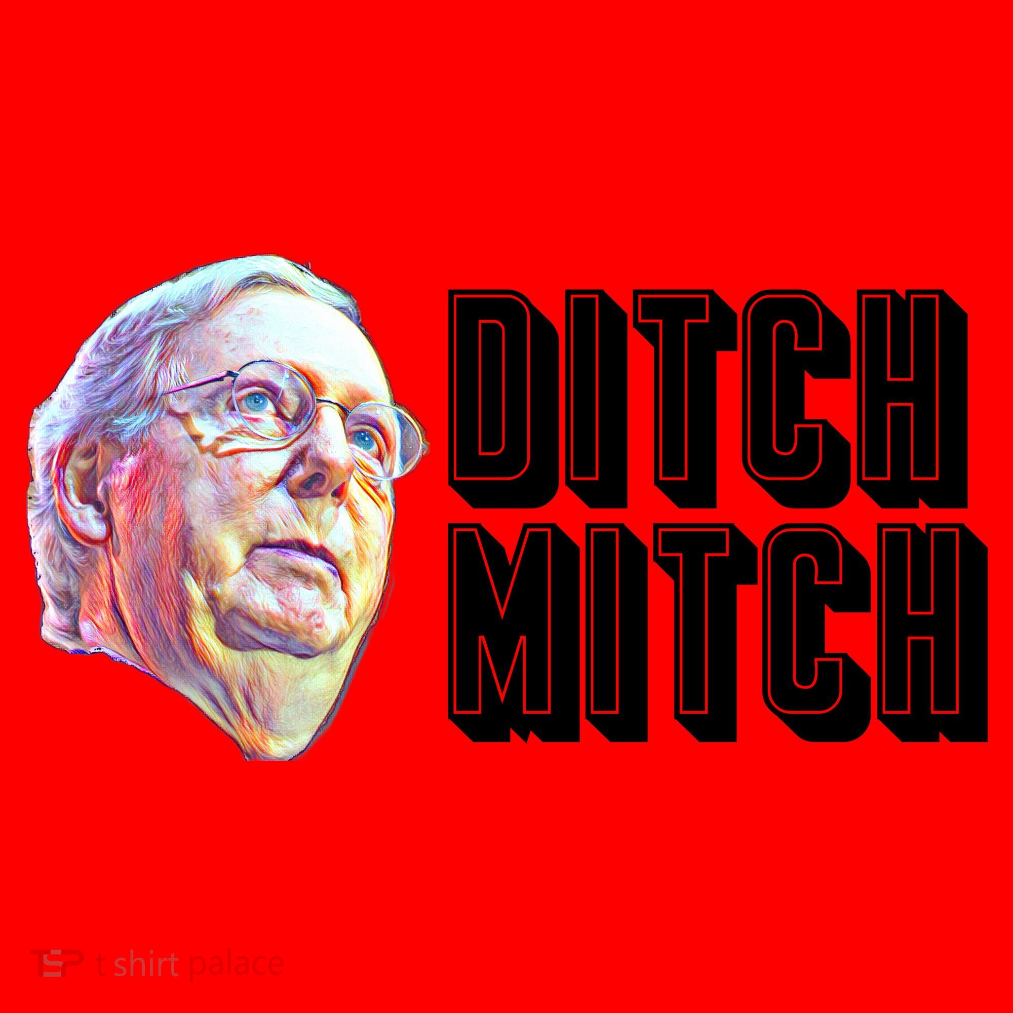 Ditch Mitch McConnell Santa Hat