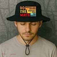 Do Math Multiply Love Add Hope Subtract Fear End Division Bucket Hat thumb 2