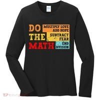 Do Math Multiply Love Add Hope Subtract Fear End Division Women's Long Sleeve Shirt thumb 0