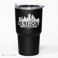 Detroit Michigan Mi Skyline Tumbler thumb 0