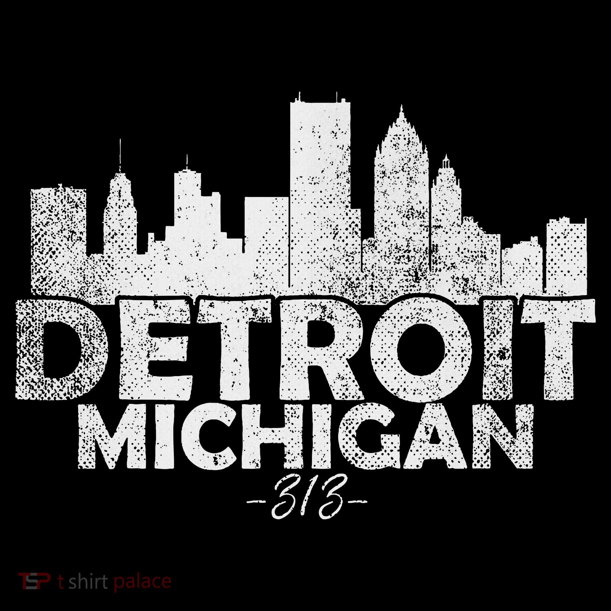 Detroit Michigan Mi Skyline Mousepad