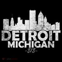Detroit Michigan Mi Skyline Tank Top thumb 6