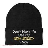 Don't Make Me Use My New Jersey Voice Beanie thumb 0