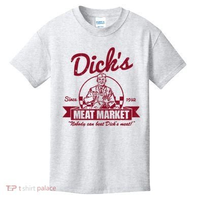 DickS Meat Market Kids T-Shirt
