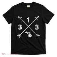 Detroit Michigan Mi Area Code 313 T-Shirt thumb 0