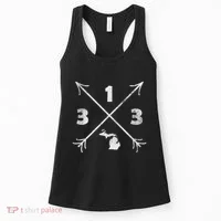 Detroit Michigan Mi Area Code 313 Women's Tank Top thumb 0