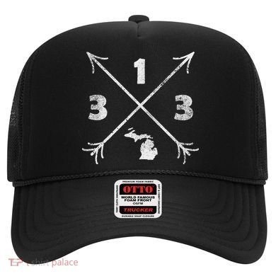 Detroit Michigan Mi Area Code 313 Hat