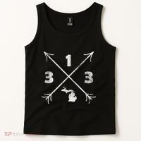 Detroit Michigan Mi Area Code 313 Tank Top thumb 2