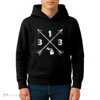 Detroit Michigan Mi Area Code 313 Kids Hoodie thumb 4
