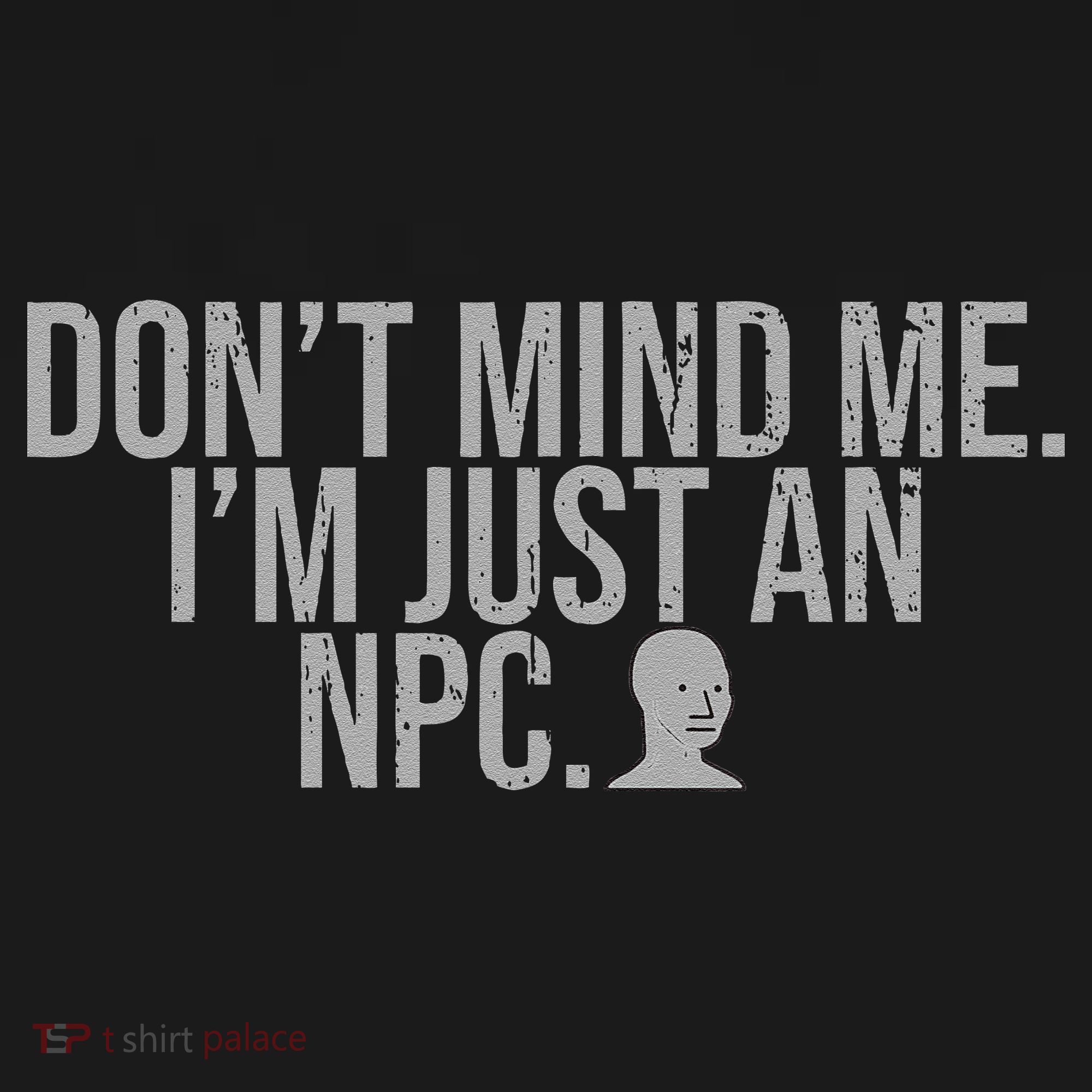 DonT Mind Me IM Just Npc Larp Rpg Gamer Video Game Lover Women's Tank Top