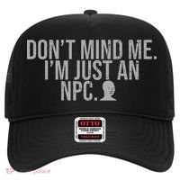 DonT Mind Me IM Just Npc Larp Rpg Gamer Video Game Lover Hat thumb 0