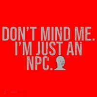 DonT Mind Me IM Just Npc Larp Rpg Gamer Video Game Lover Santa Hat thumb 1
