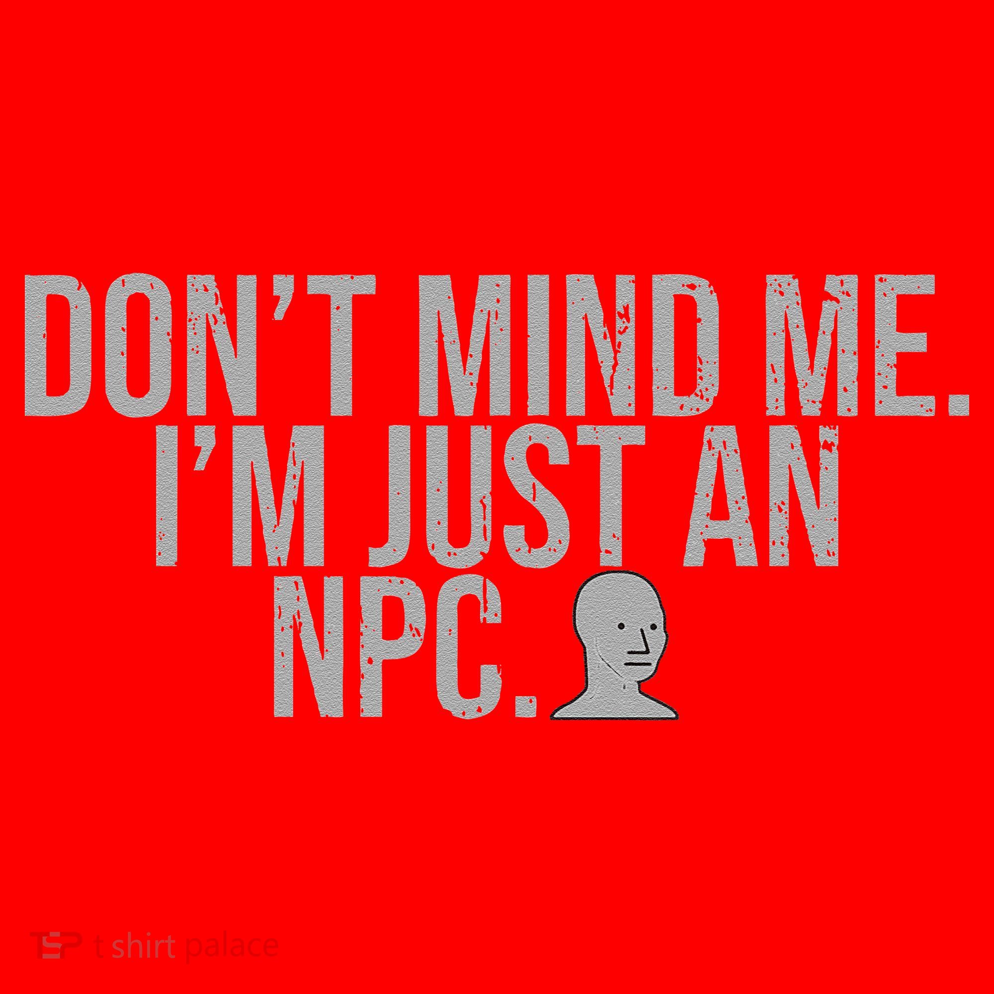 DonT Mind Me IM Just Npc Larp Rpg Gamer Video Game Lover Santa Hat