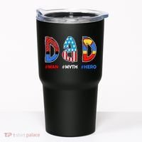 Dad Man Myth Superhero Tumbler thumb 0