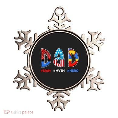 Dad Man Myth Superhero Ornament