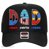 Dad Man Myth Superhero Hat thumb 0