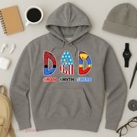 Dad Man Myth Superhero Hoodie thumb 3