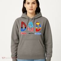 Dad Man Myth Superhero Hoodie thumb 5