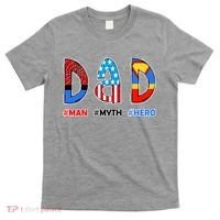 Dad Man Myth Superhero T-Shirt thumb 0