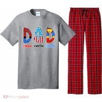 Dad Man Myth Superhero Pajama Set thumb 0