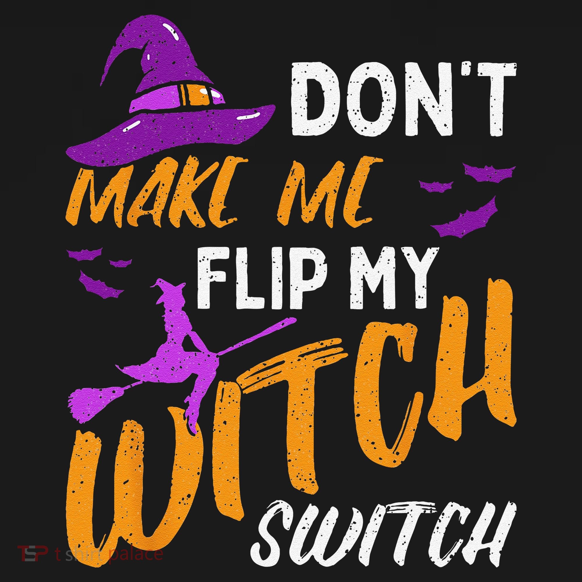 Dont Make Me Flip My Witch Switch Halloween Bucket Hat
