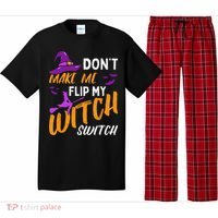 Dont Make Me Flip My Witch Switch Halloween Pajama Set thumb 0