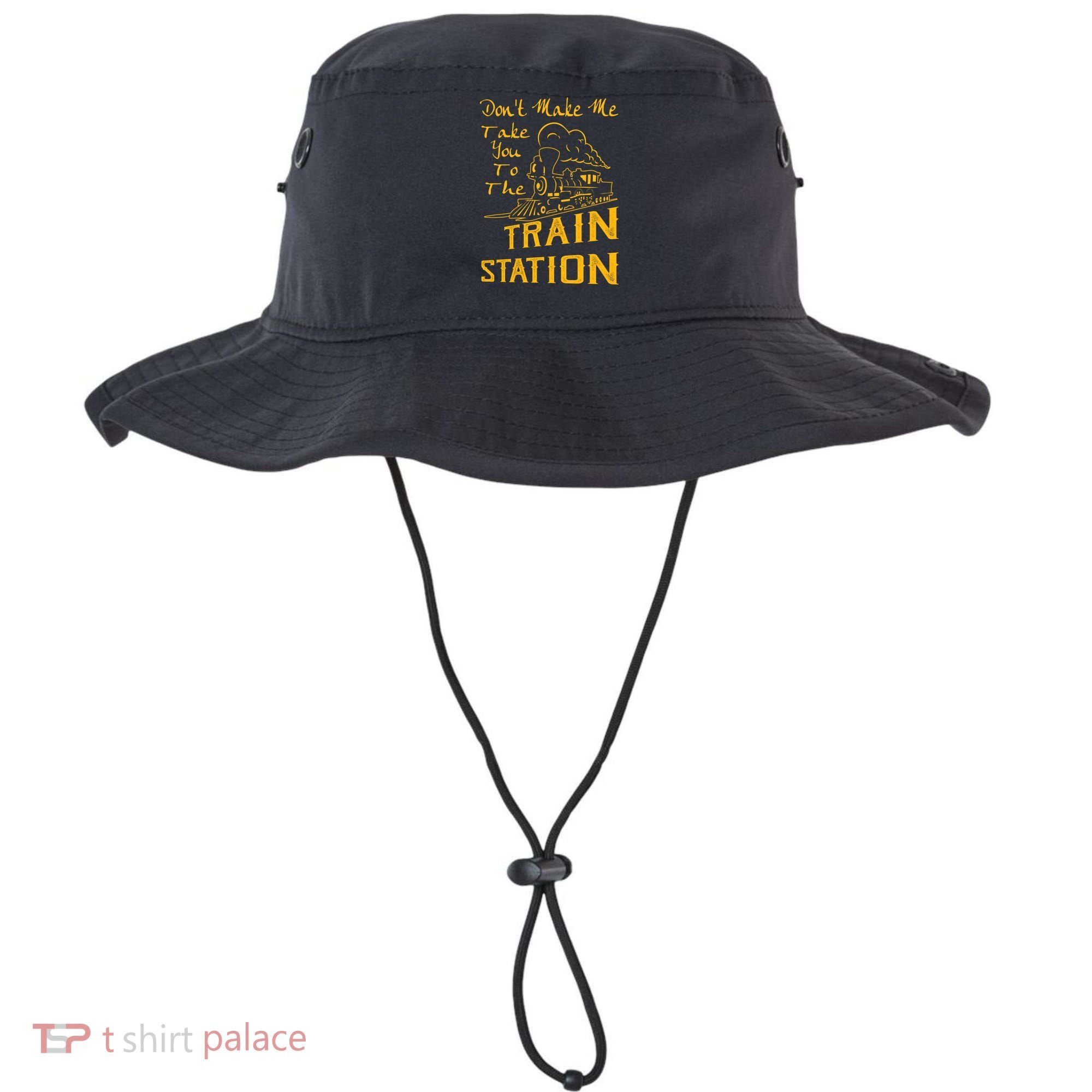 Don't Make Me Take You To The Train Station Bucket Hat