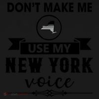 Dont Make Me Use My New York Voice Backpack thumb 2