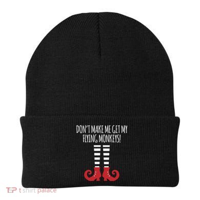 Don't Make Me Get My Flying Monkeys Halloween Costume Gift Beanie