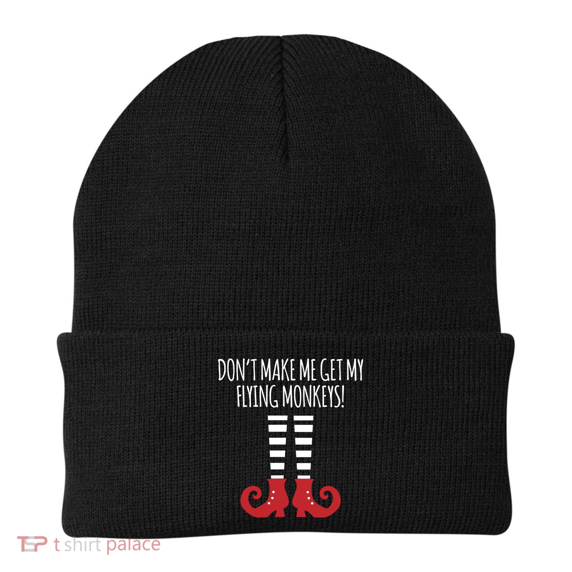 Don't Make Me Get My Flying Monkeys Halloween Costume Gift Beanie