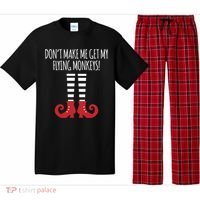 Don't Make Me Get My Flying Monkeys Halloween Costume Gift Pajama Set thumb 0