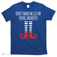 Don't Make Me Get My Flying Monkeys Halloween Costume Gift T-Shirt thumb 0