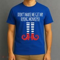 Don't Make Me Get My Flying Monkeys Halloween Costume Gift T-Shirt thumb 3
