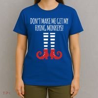 Don't Make Me Get My Flying Monkeys Halloween Costume Gift T-Shirt thumb 4