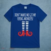 Don't Make Me Get My Flying Monkeys Halloween Costume Gift T-Shirt thumb 5