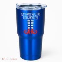Don't Make Me Get My Flying Monkeys Halloween Costume Gift Tumbler thumb 0